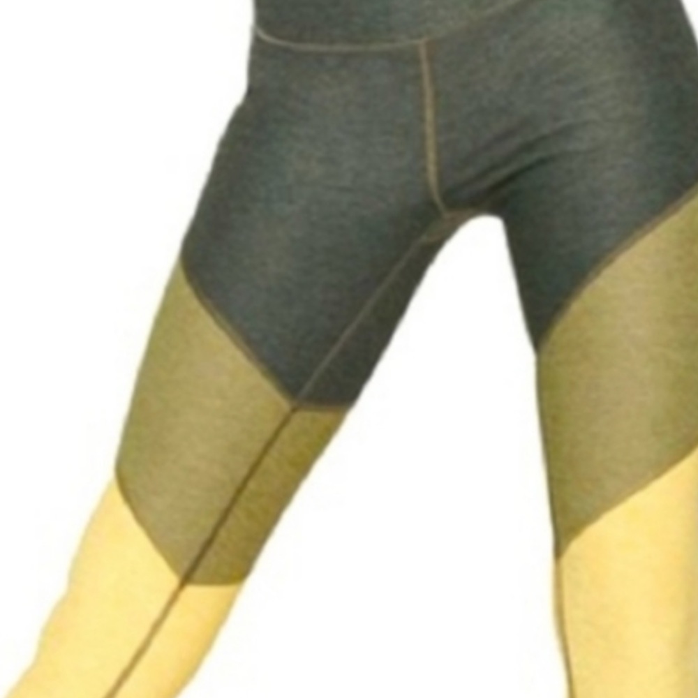 Outdoor Voices Women's 7/8 Springs Color Block Leggings Sz Medium